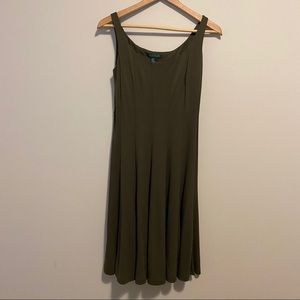 Ralph Lauren jersey knit dress.